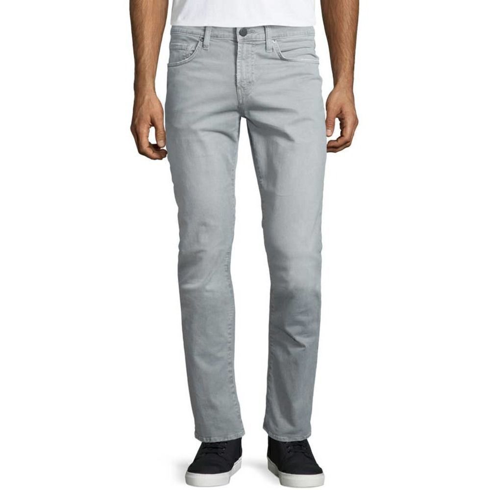 J Brand Men's Grey Tyler Slim Straight Thrashed Grit Jeans Sz. 38